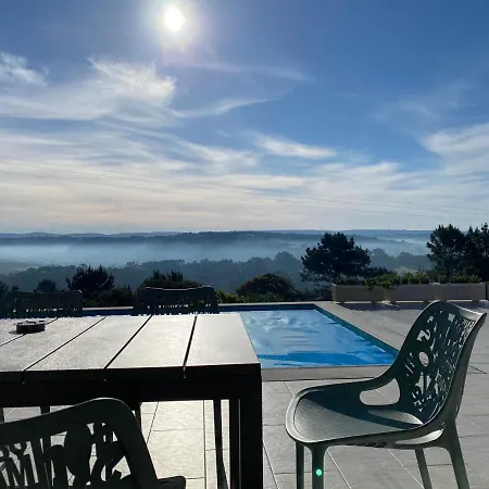 White Lagoon, 6 Guests, 2 Bathrooms, Heated Private Pool, Amazing View, Ac, Fully Equiped ! *